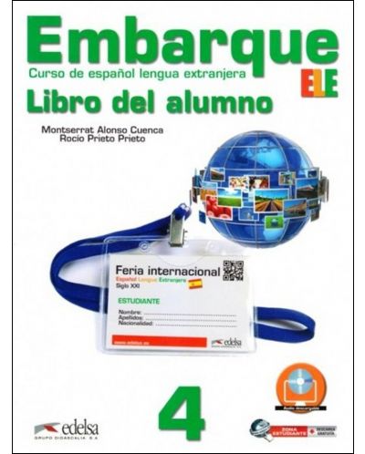 Embarque - ниво 4 (B2), 1 edicion: Учебник по испански език - 1